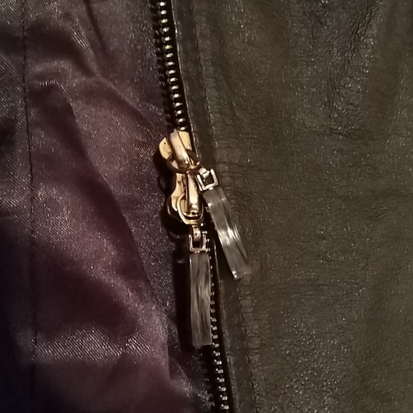 Terry Lewis classic luxuries leather jacket sz -xs - Picture 6 of 8